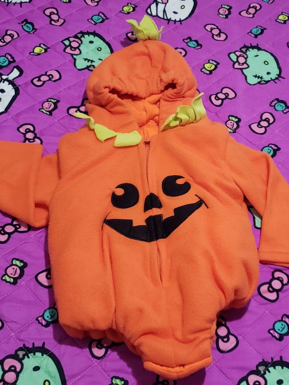 Toddler Halloween Pumpkin Costume Size 12- 18 months - Picture 2 of 7